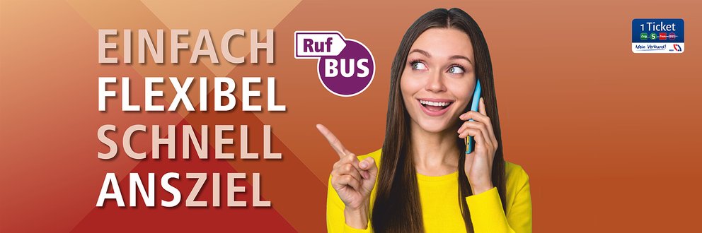 Mädchen ist begeistert vom neuen RufBus System