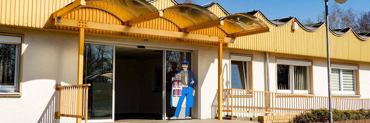 THÜSAC Standkasse Borna Busbahnhof